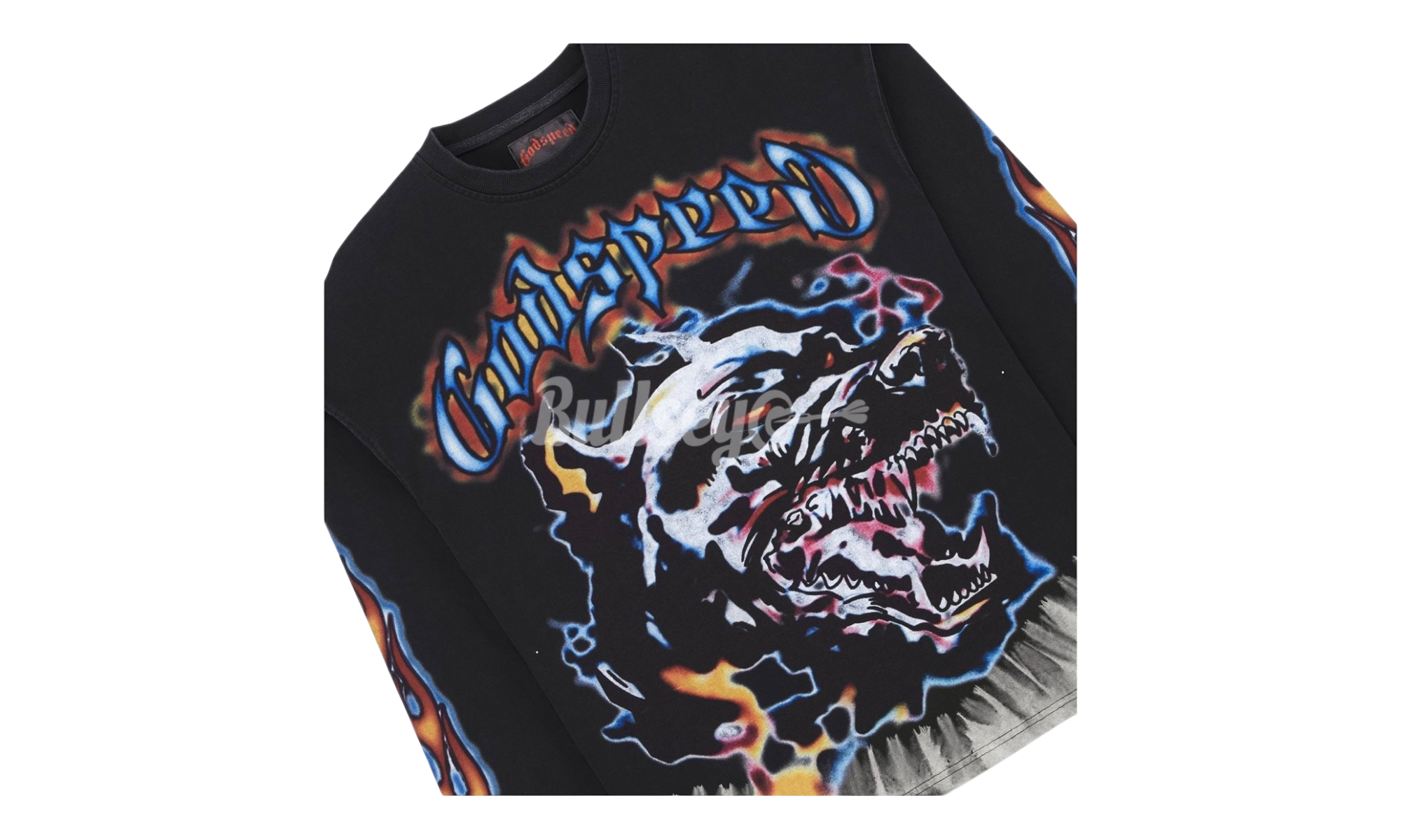 Godspeed Off the Leash Washed Black Longsleeve T-Shirt