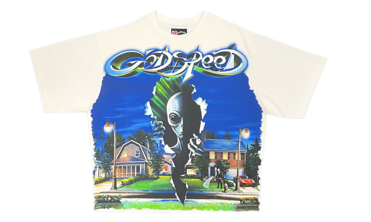 Godspeed Neighborhood Watch T-shirt White (PreOwned)