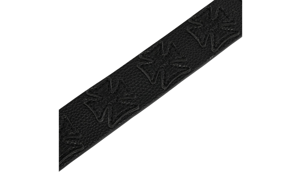Homme + Femme Crest Patch Black on Black Belt