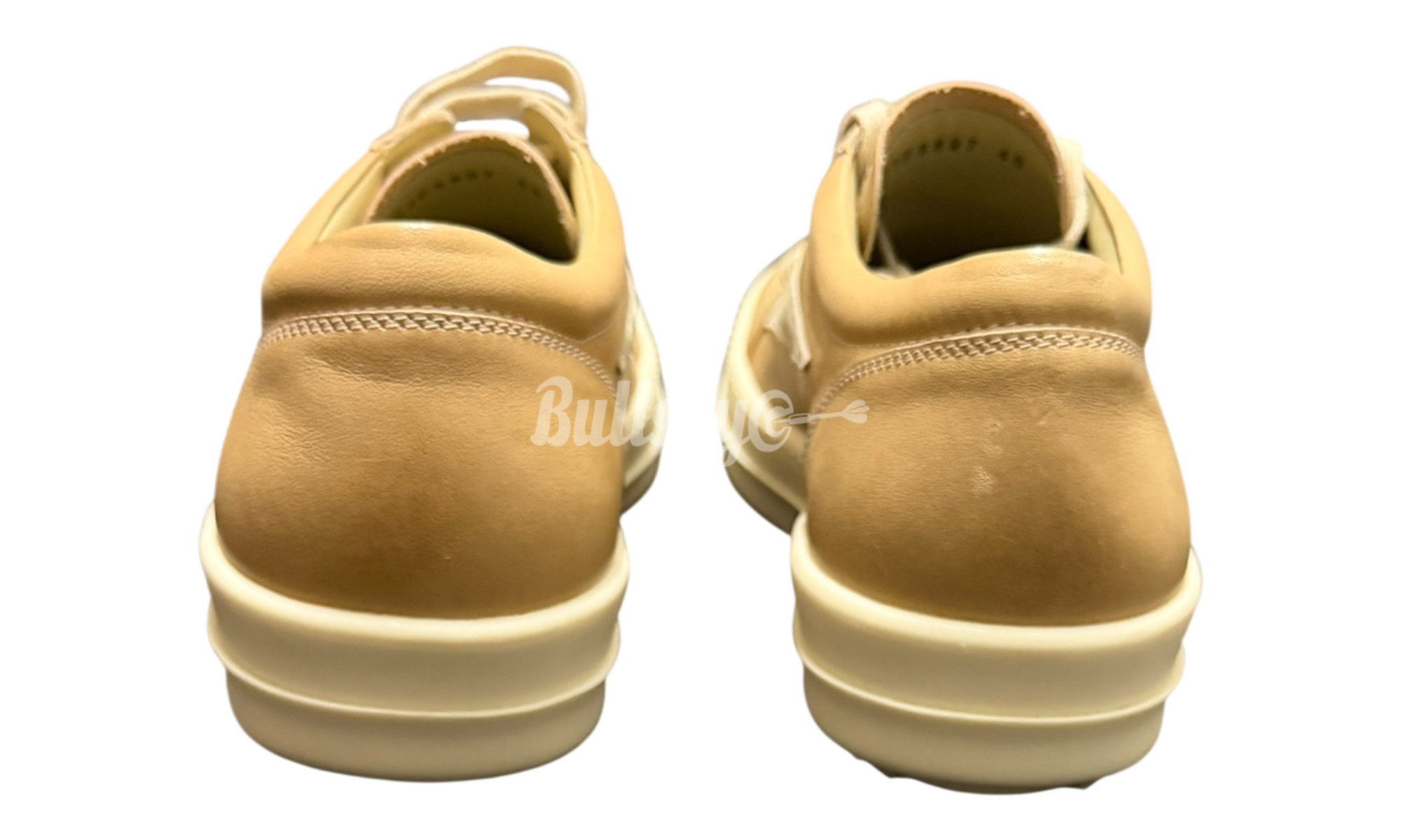 Rick Owens Beige Hollywood Vintage Beige Sneakers (PreOwned)