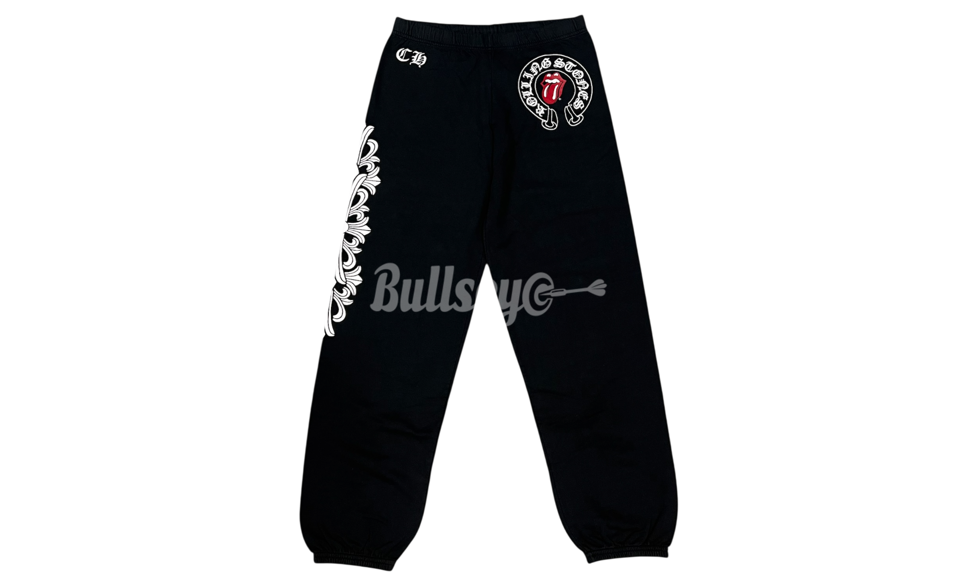 Chrome Hearts Vintage Rolling Stones Floral Sweatpants