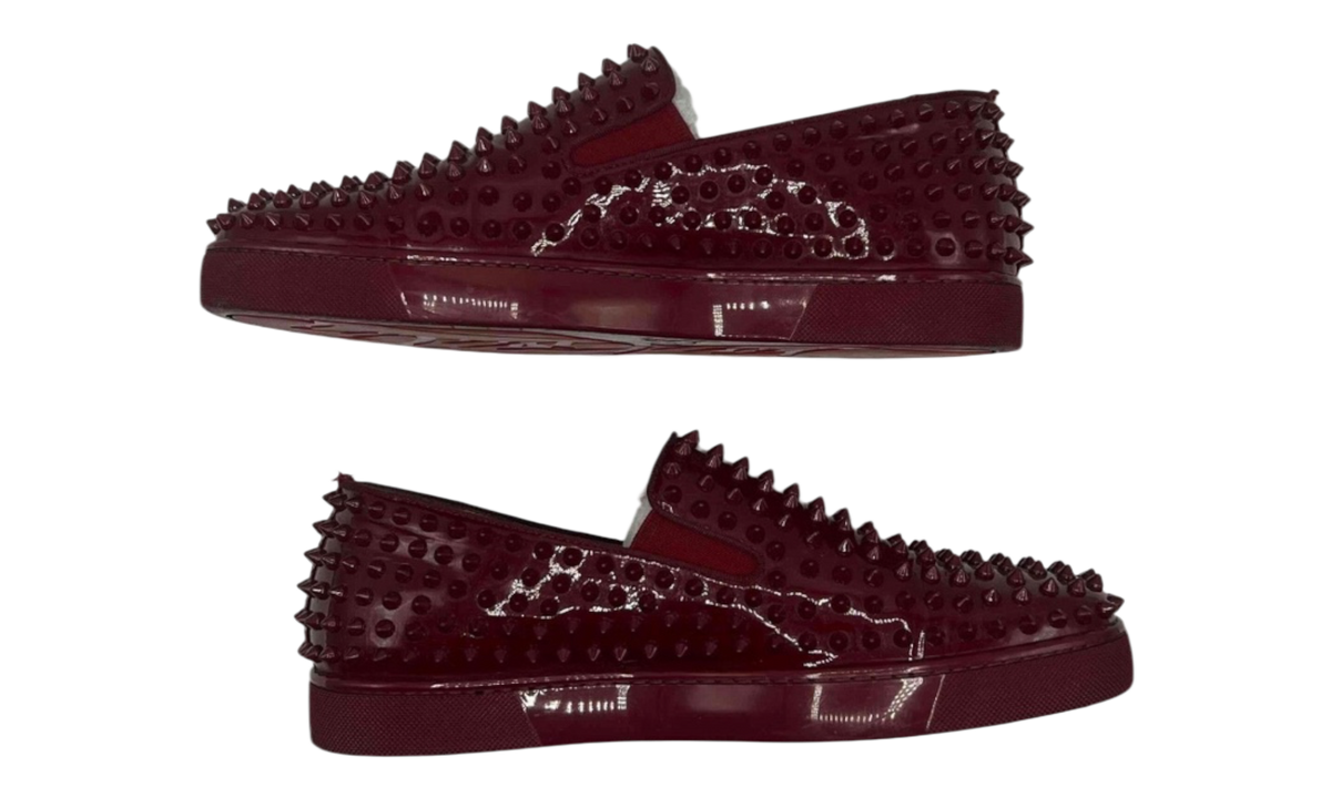 Christian Louboutin Roller Boat Red Slip-On (PreOwned)