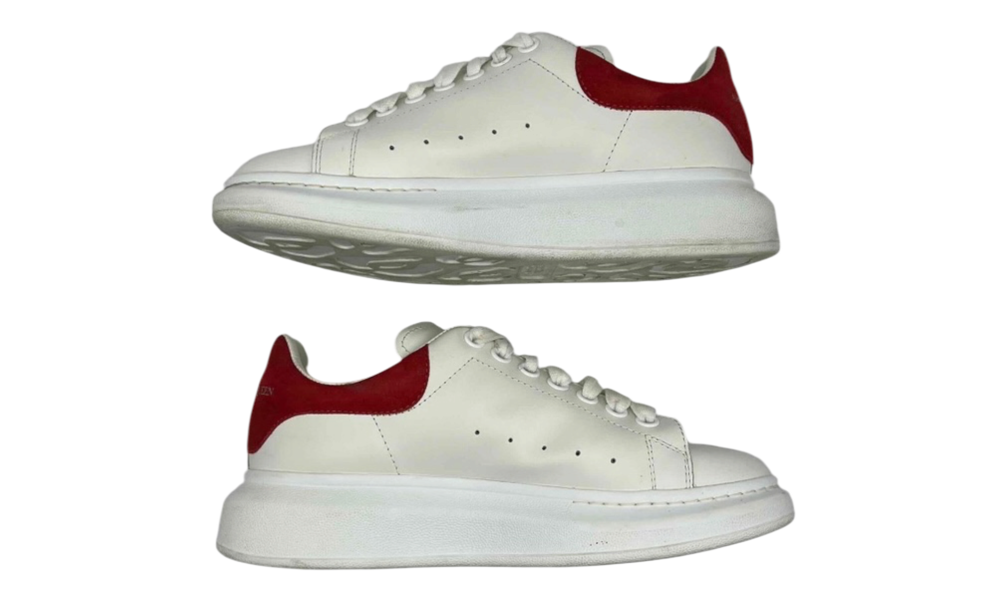 Alexander McQueen Oversized White Lust Red (PreOwned)