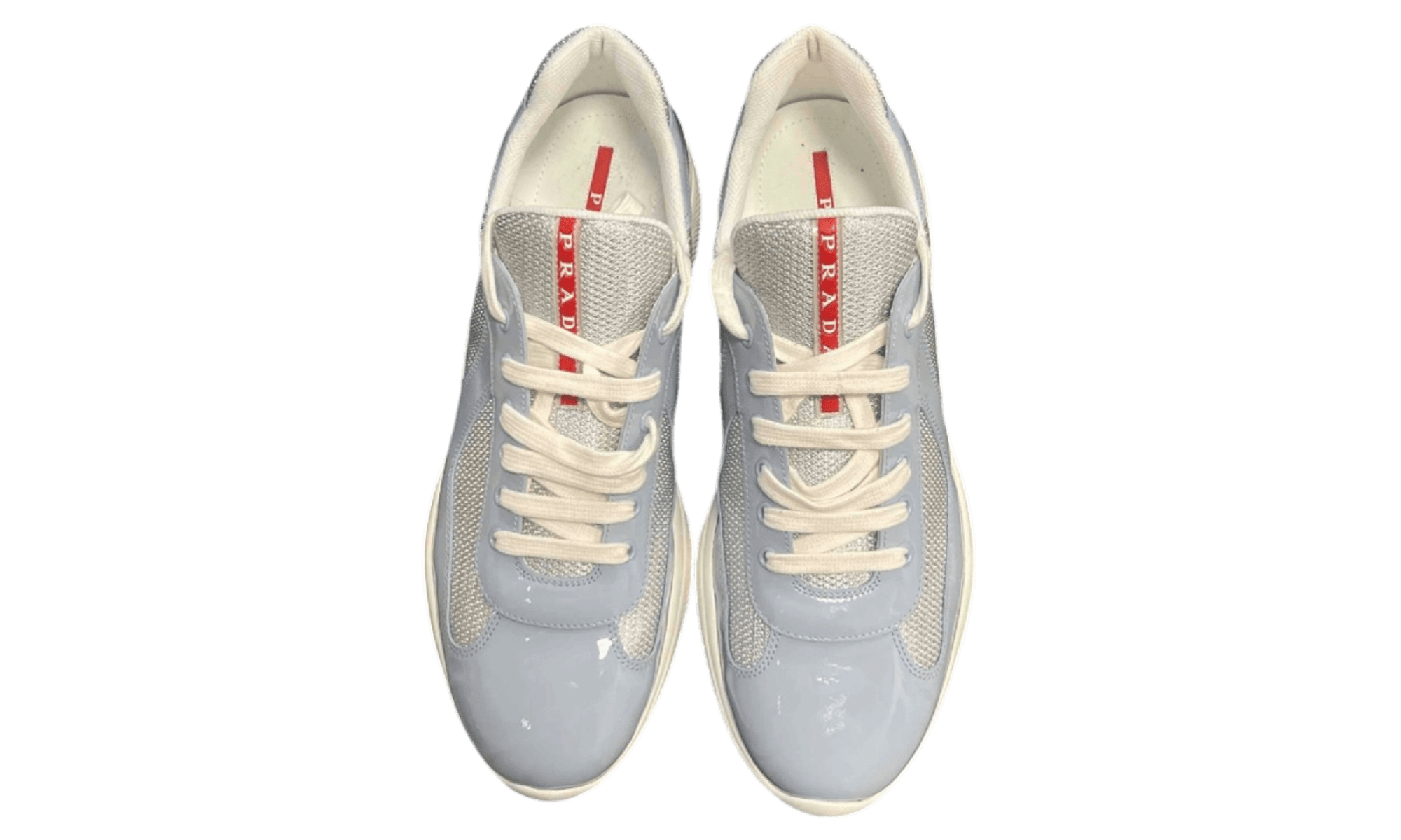 Prada Americas Cup Light Blue Sneaker (PreOwned)