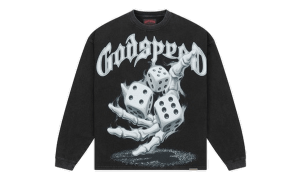 Godspeed No Risk No Reward L/S T-shirt Black Wash