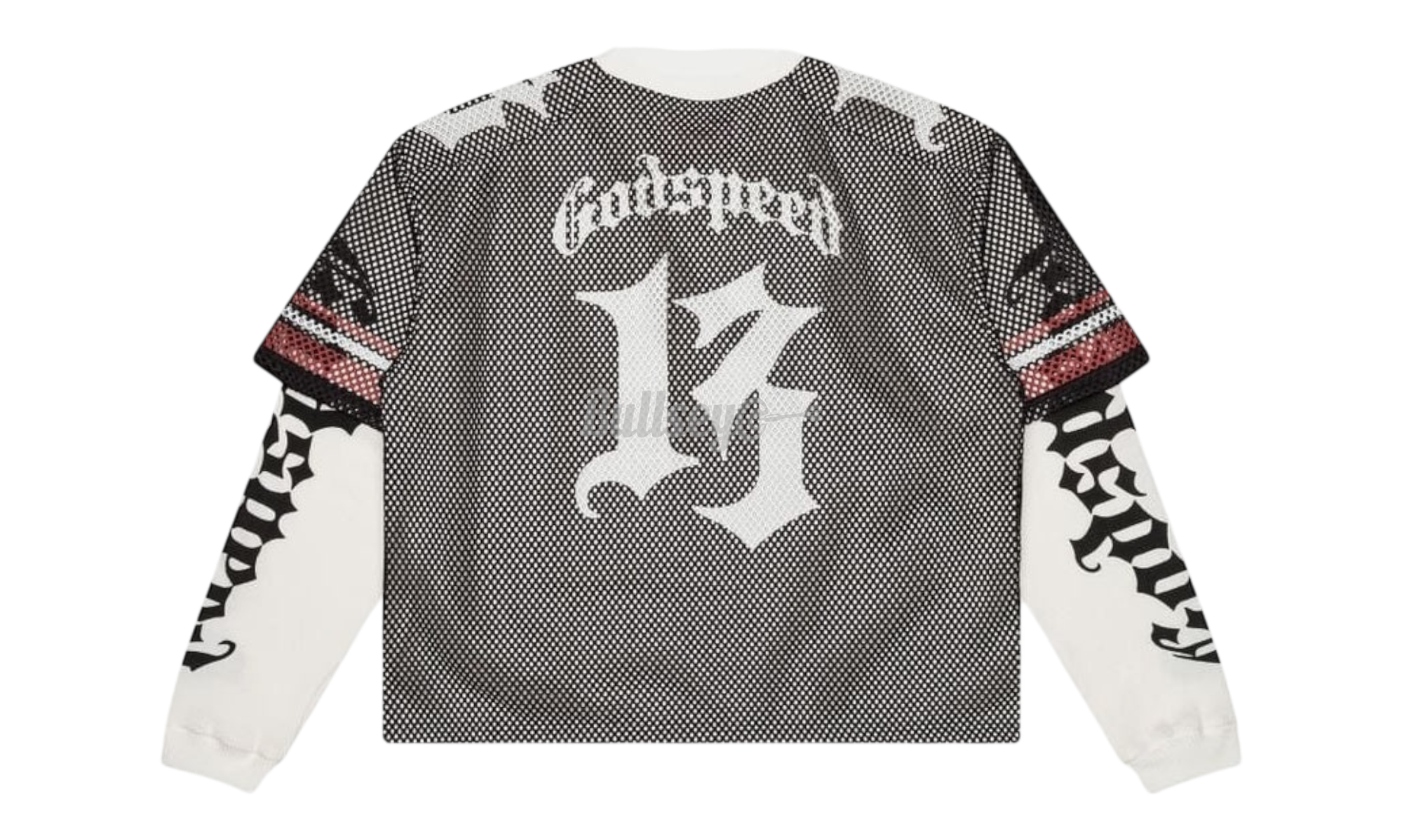 Godspeed TD Layer Black/White/Red Longsleeve Jersey
