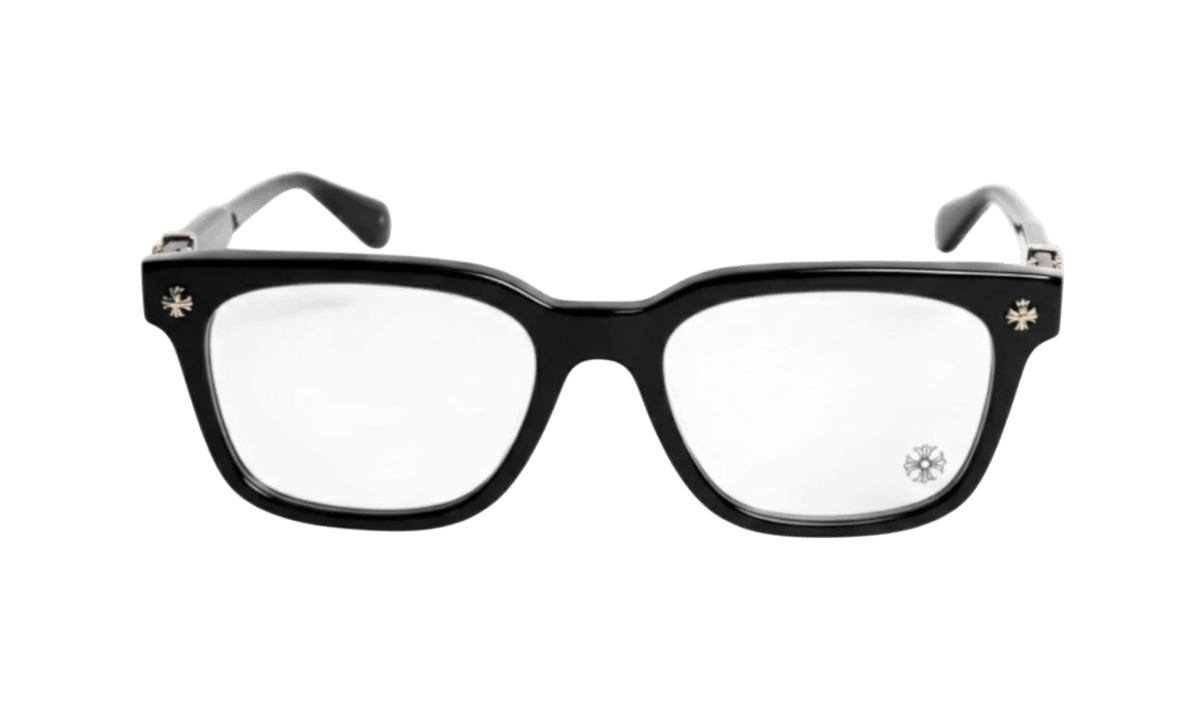 Chrome Hearts Cox Ucker Black/Gold Glasses