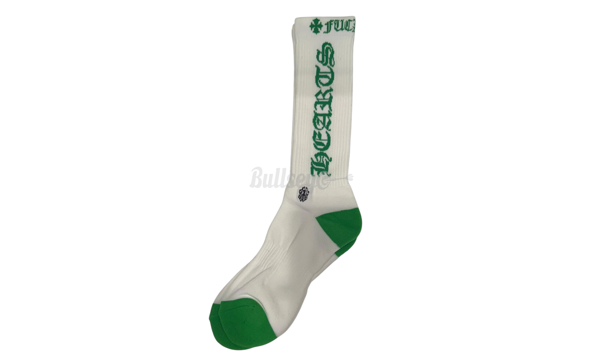 Chrome Hearts CH Logo White/Green Socks