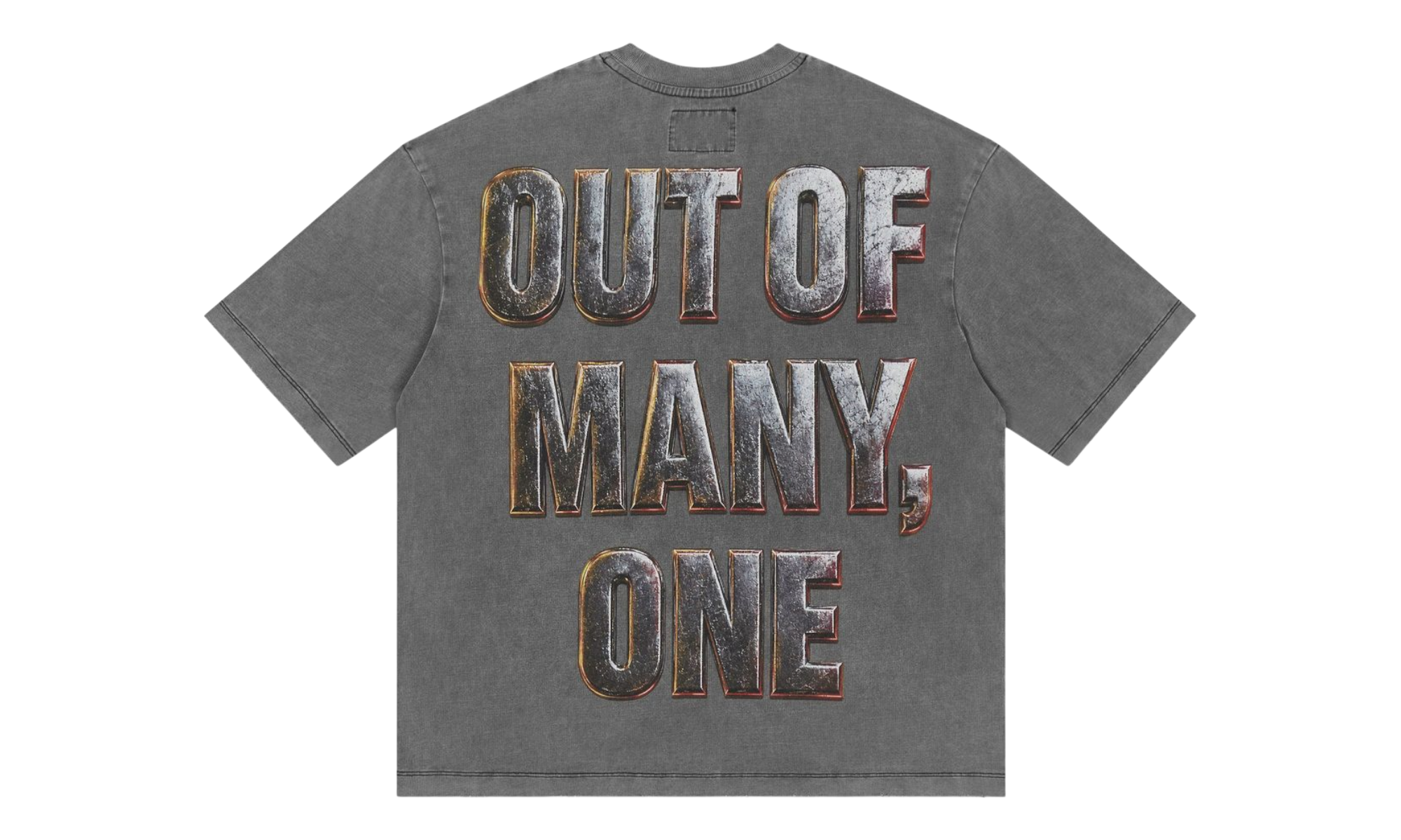 Godspeed Omerta Washed Grey T-Shirt