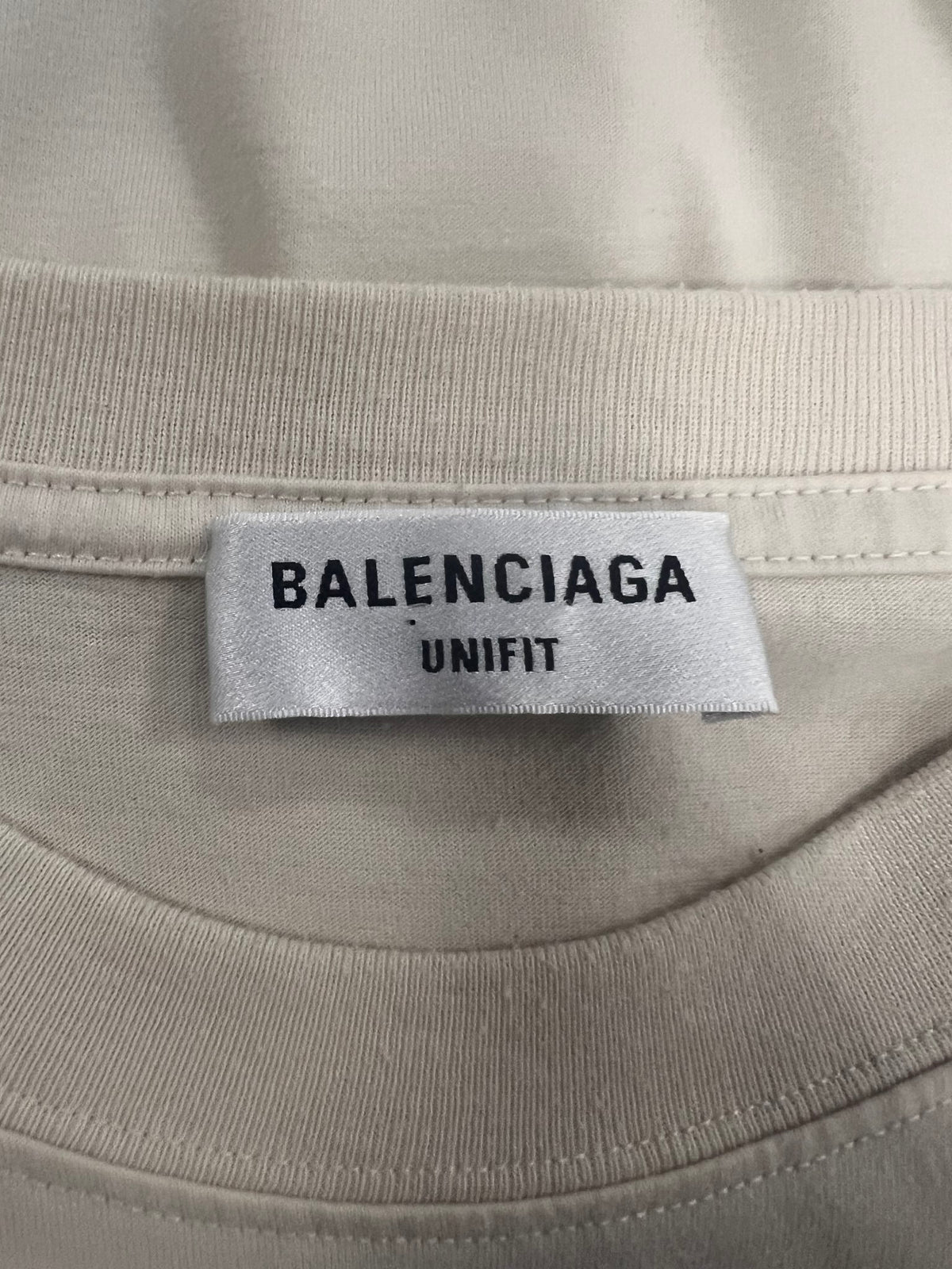 Balenciaga Couture Print Oversized T-Shirt (Preowned)