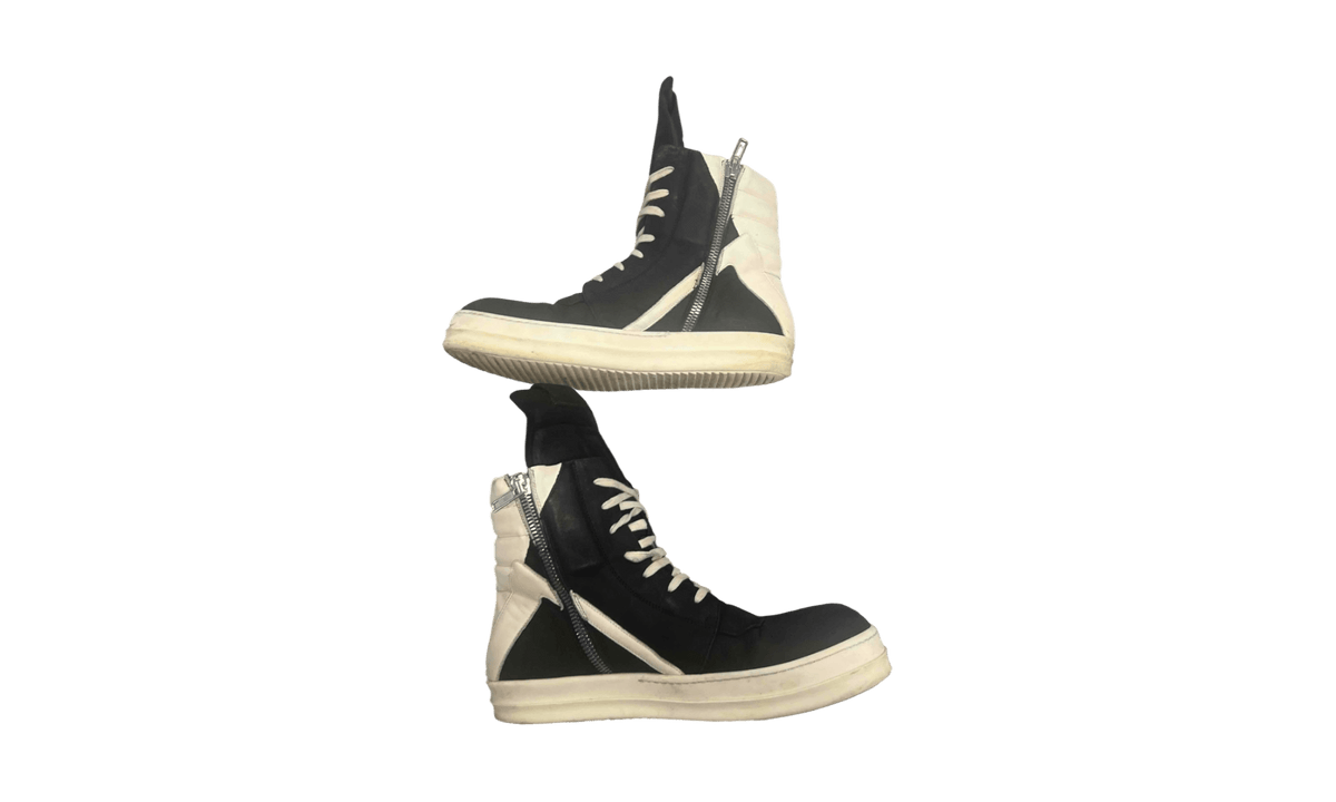 Rick Owens Black/Milk Concordians Geobasket (PreOwned) (No Box)