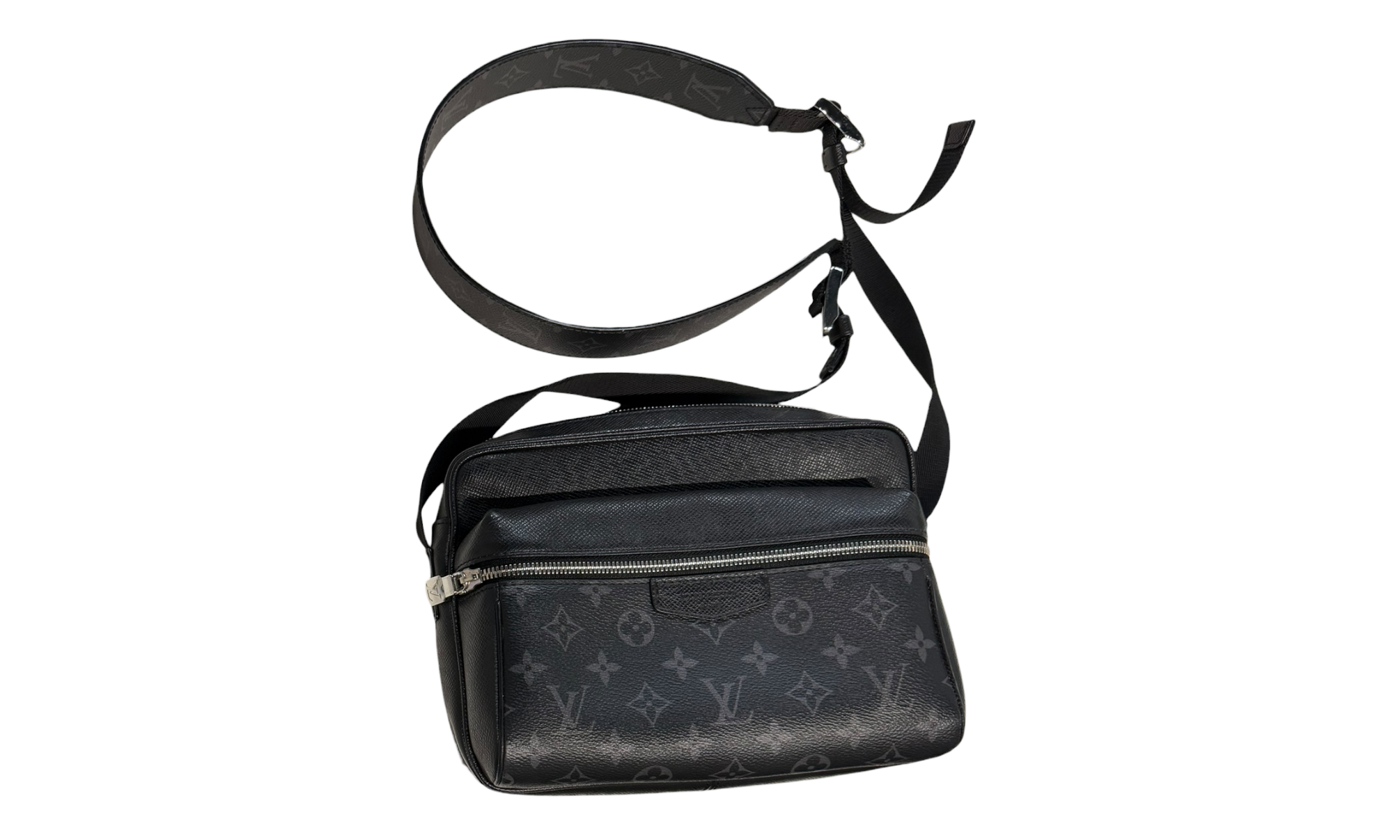Louis Vuitton Monogram Eclipse Crossbody Black Bag (PreOwned)