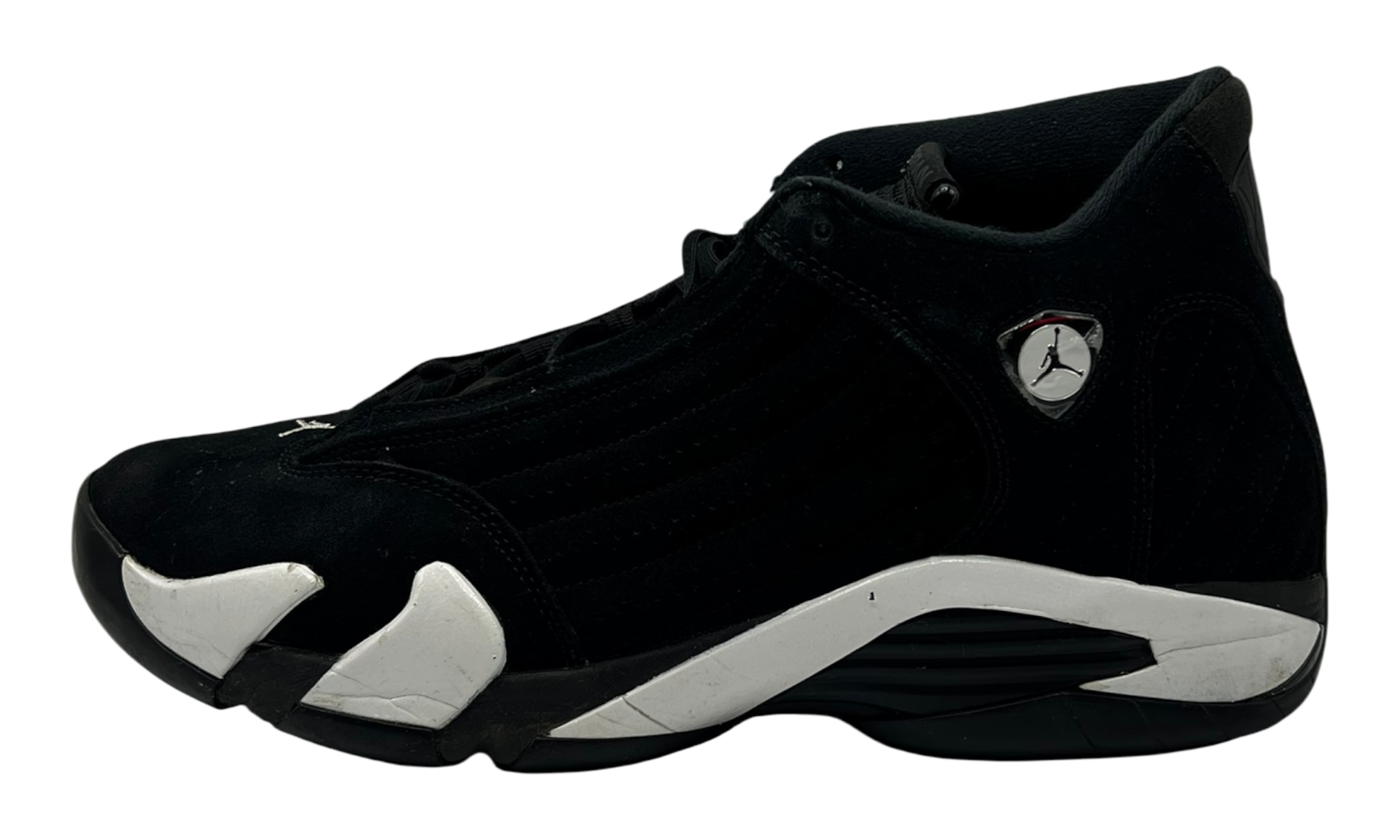 Jordan 14 Retro Black White (PreOwned) (No Box)