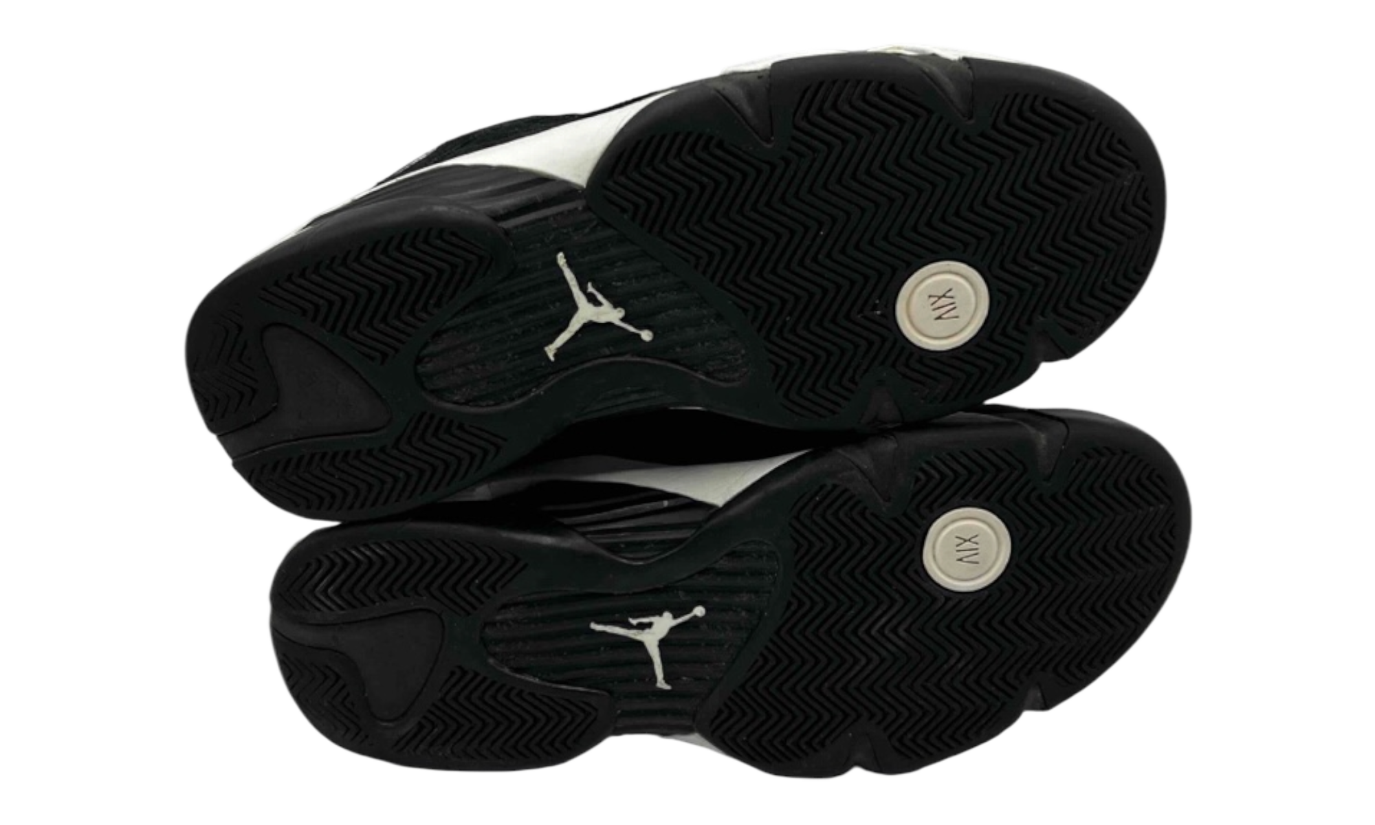 Jordan 14 Retro Black White (PreOwned) (No Box)