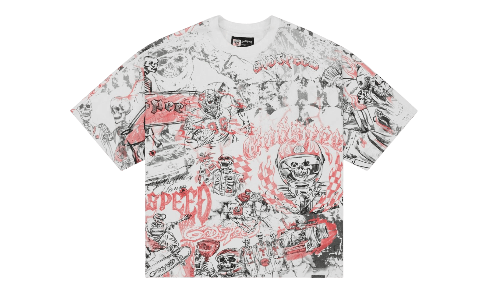 Godspeed Sketch Archive White T-Shirt