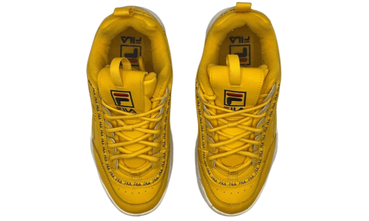 Fila Disruptor II Premium Repeat Canary Yellow (PreOwned) (No Box)