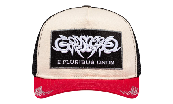 Godspeed E Pluribus Red/White Trucker