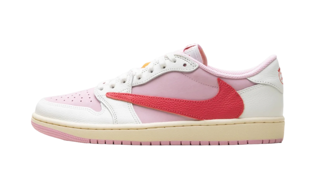 Jordan 1 Retro Low OG SP Travis Scott Sail Tropical Pink