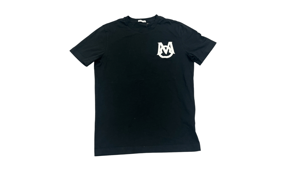Moncler Logo Patch Crewneck Black T-Shirt (PreOwned)