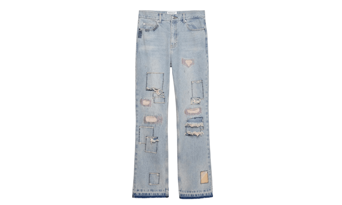 Midnight Rodeo "Texoma" Patchwork Bootcut Denim