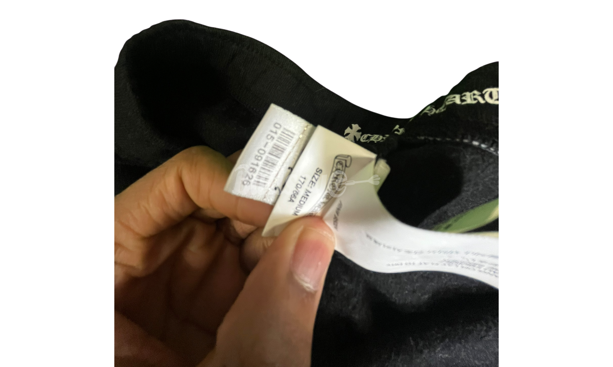 Chrome Hearts Horseshoe T-Bar Black Sweatpants