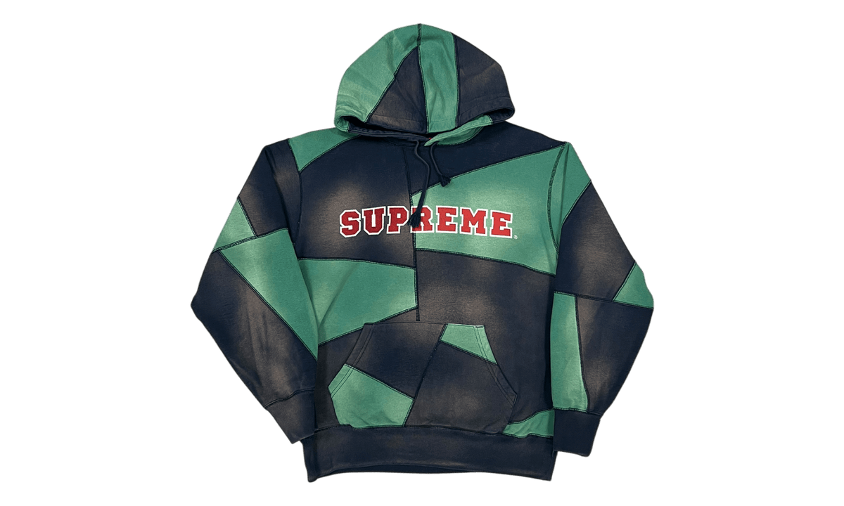 Supreme Patchwork Hooded Sweatshirt (Preowned)