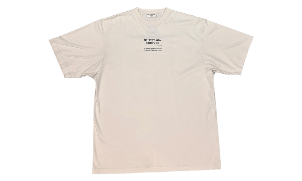 Balenciaga Couture Print Oversized T-Shirt (Preowned)