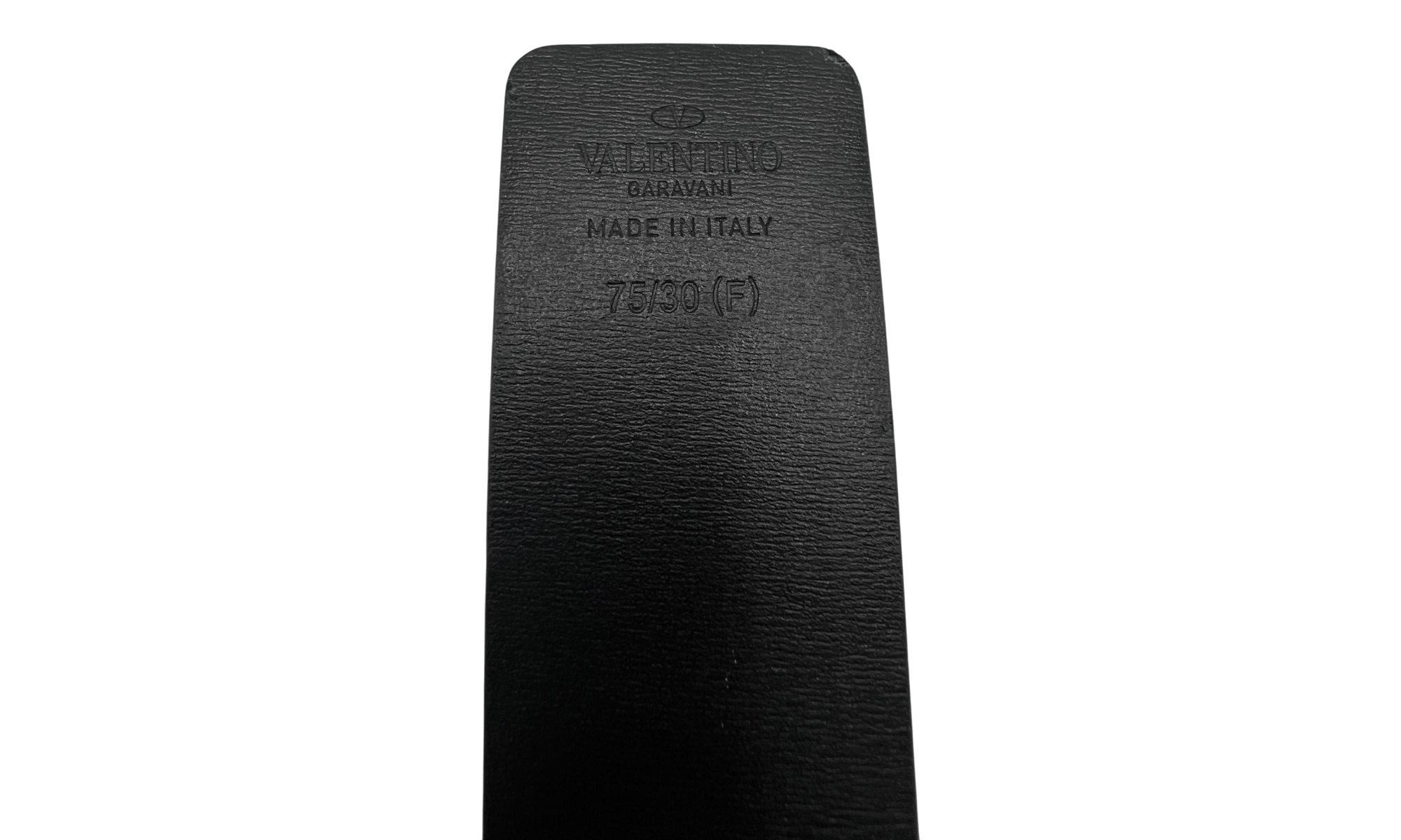 Valentino VLogo Signature Calfskin Black Belt (PreOwned)
