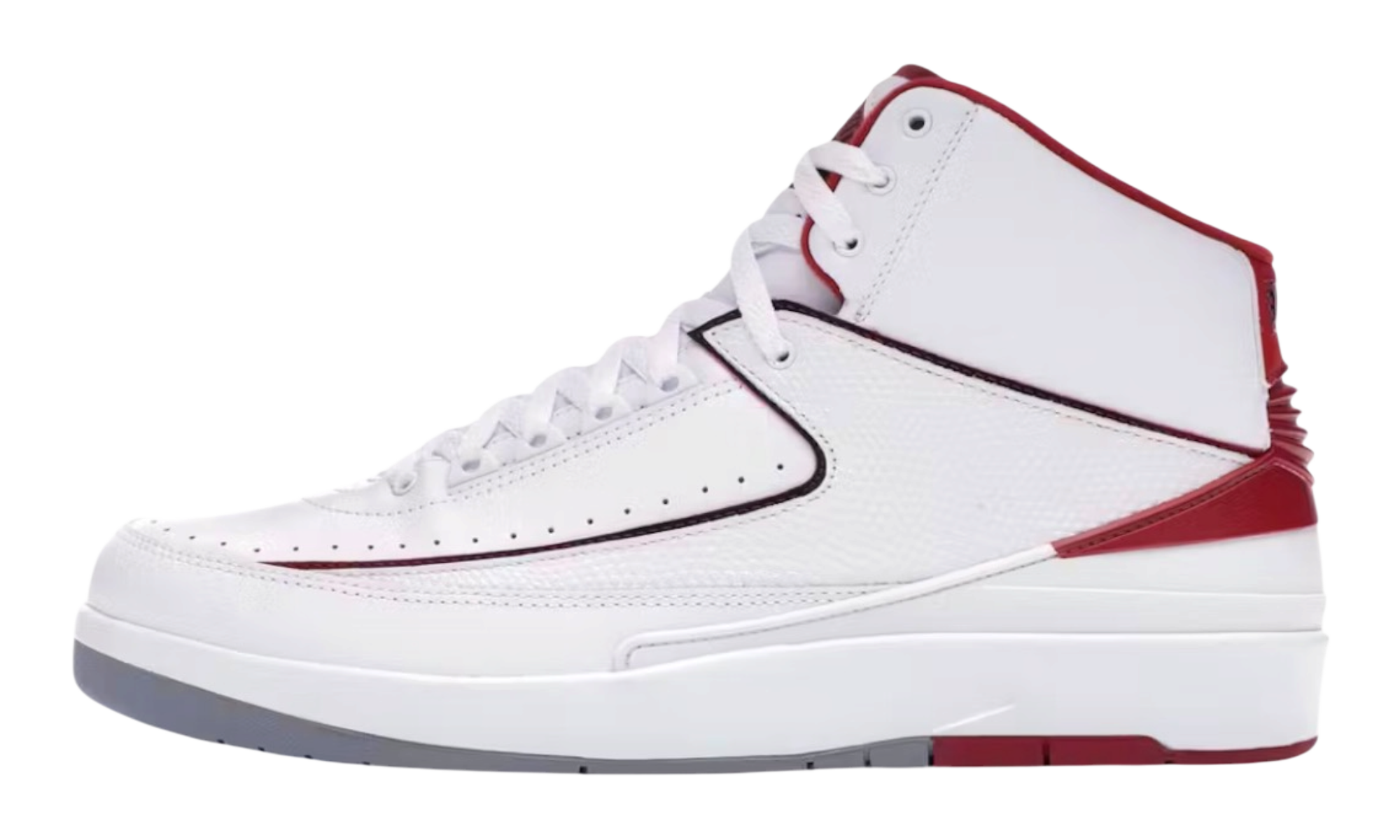 Jordan 2 Retro White Red (2014)