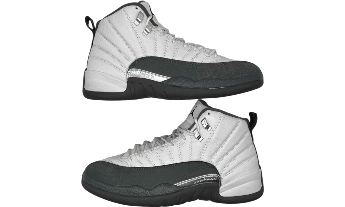 Jordan 12 Retro White Dark Grey (PreOwned) (No Box)