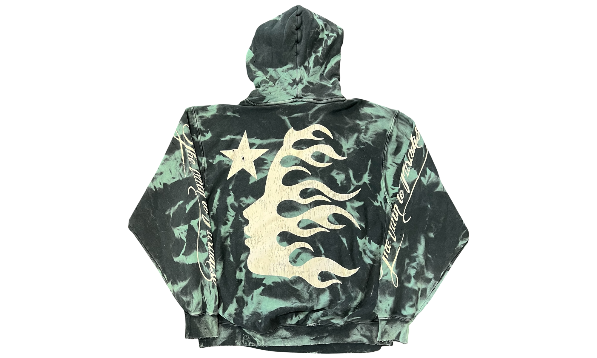 Hellstar Marble Paradise Green Hoodie (PreOwned)