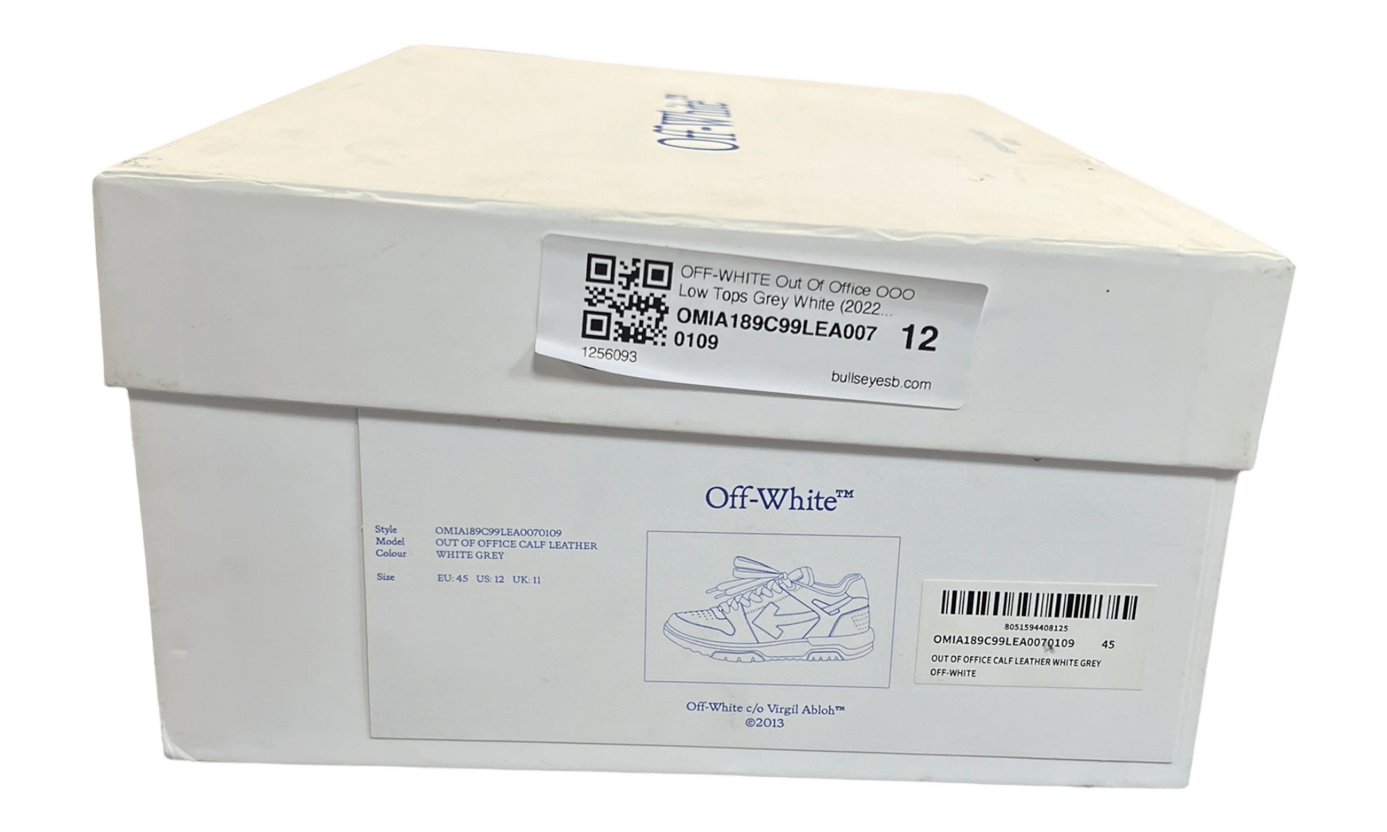Off White Out The Office White Sneaker (PreOwned)
