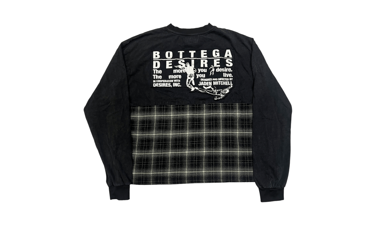 Bottega Desires Hybrid Flannel Grey Longsleeve (PreOwned)