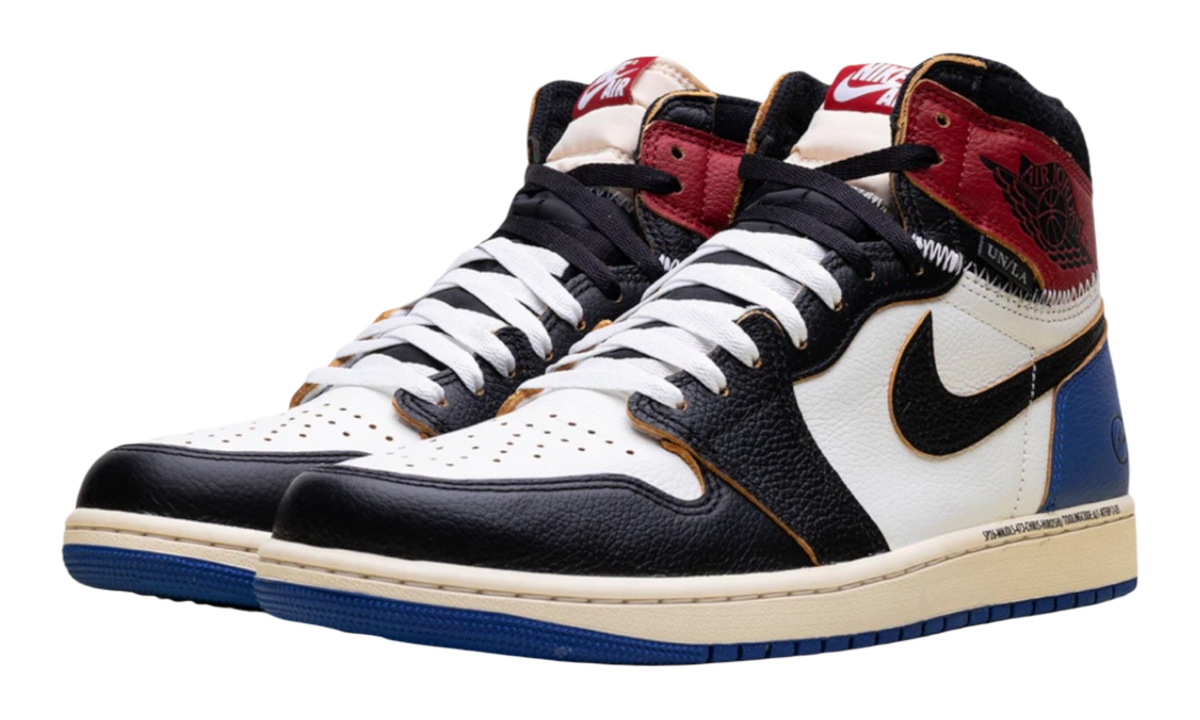 Jordan 1 Retro High OG SP Fragment x Union LA Varsity Red Sport Royal