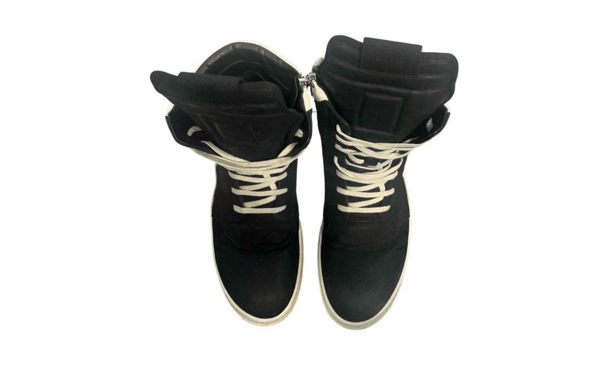 Rick Owens Black/Milk Concordians Geobasket (PreOwned) (No Box)