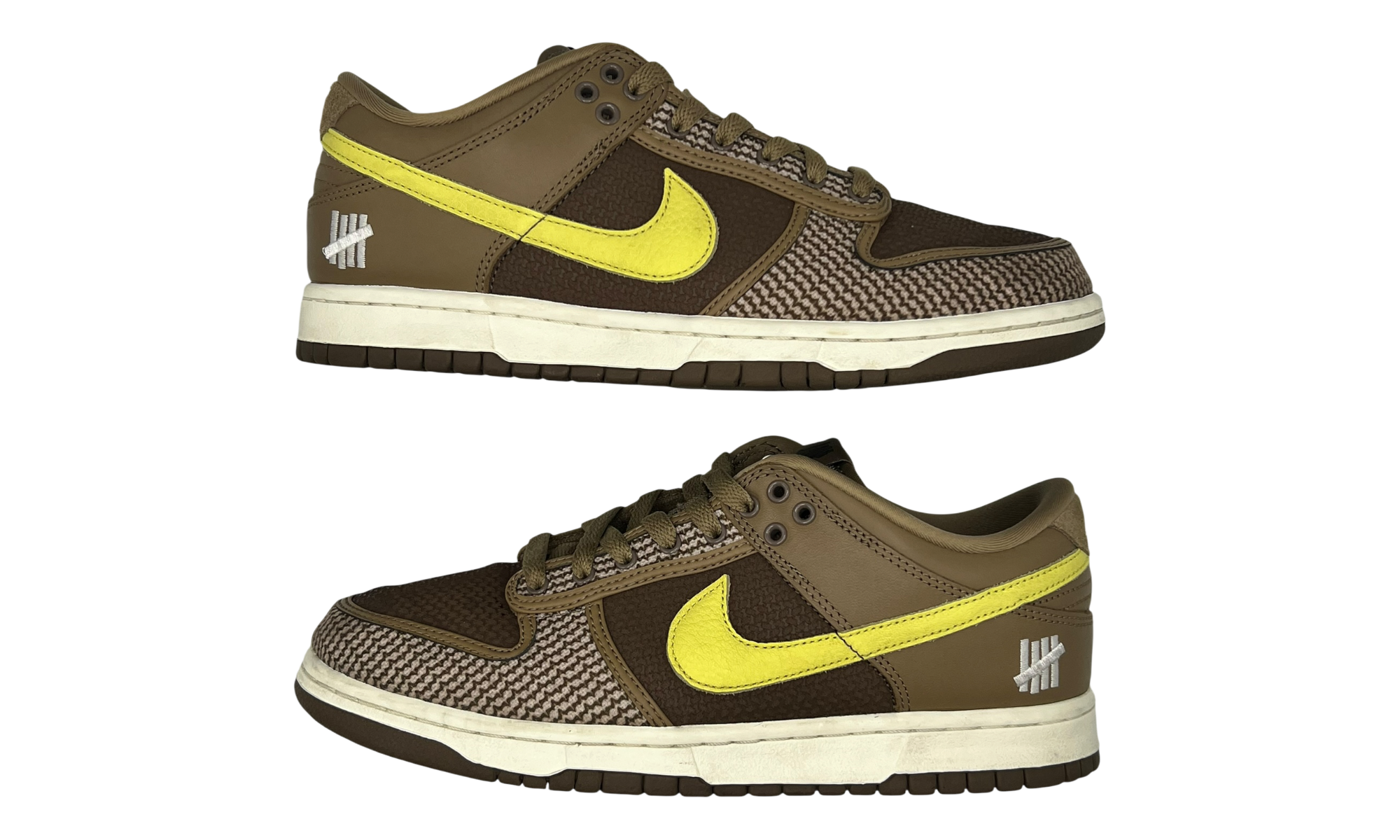 Nike Dunk Low SP Undefeated Canteen Dunk vs. AF1 Pack (PreOwned) (No Insoles)