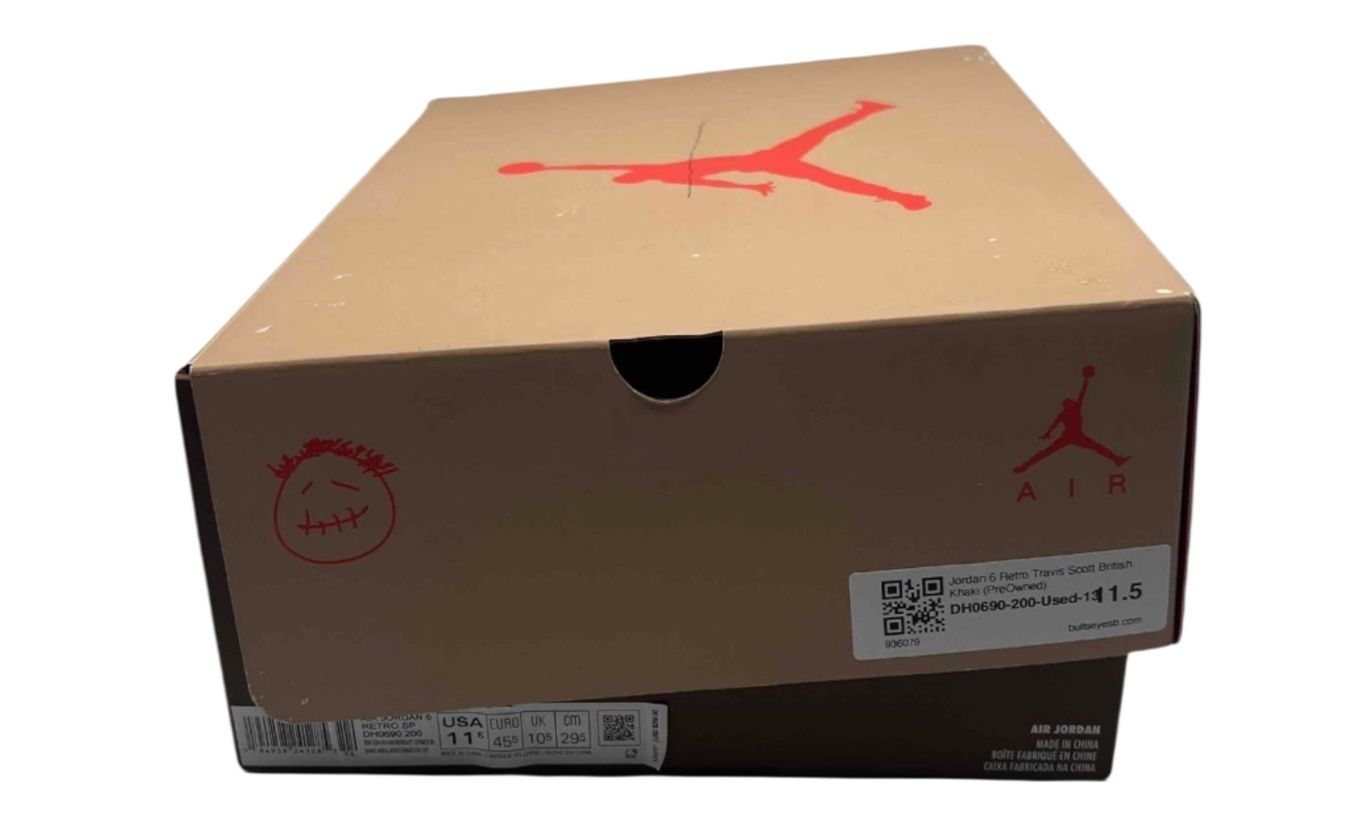 Jordan 6 Retro Travis Scott British Khaki (PreOwned)