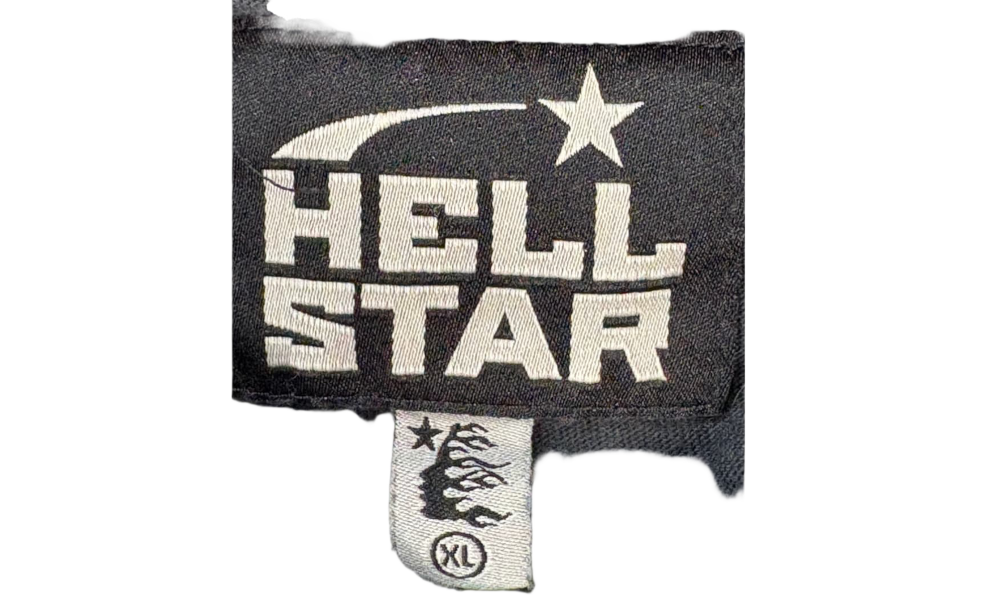 Hellstar Powered By The Star Black Longsleeve T-Shirt (PreOwned)