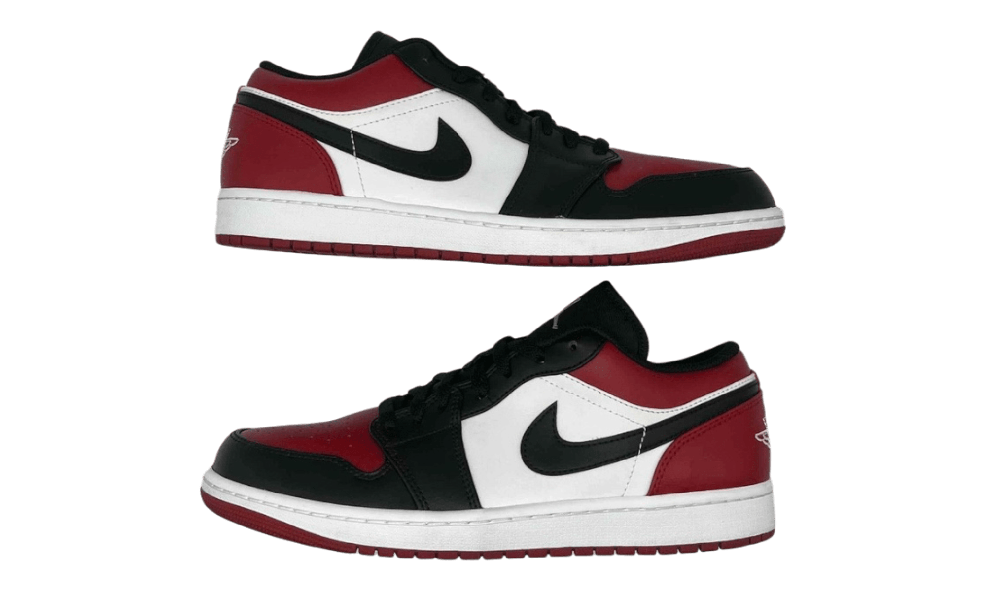 Jordan 1 Low Bred Toe (PreOwned) (No Box)