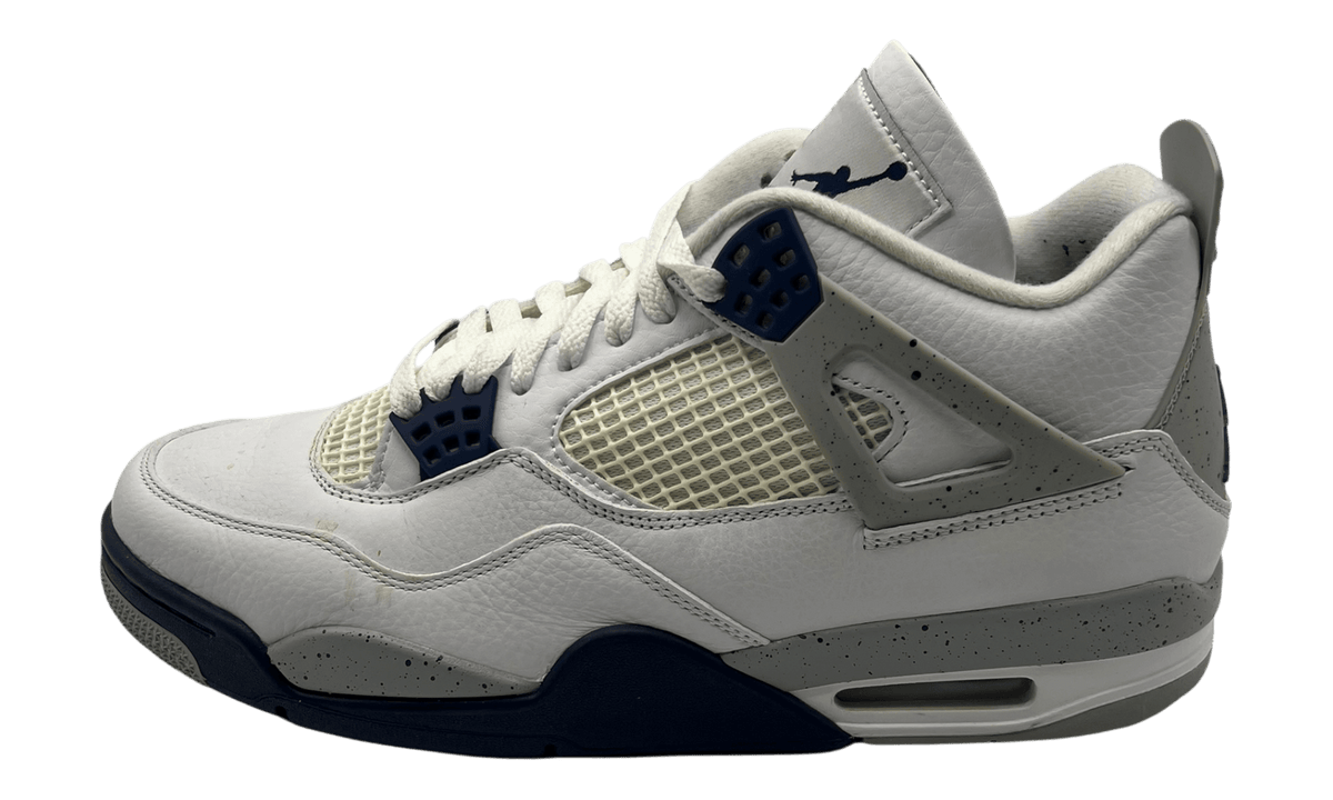 Air Jordan 4 Retro "White Midnight Navy" (PreOwned)
