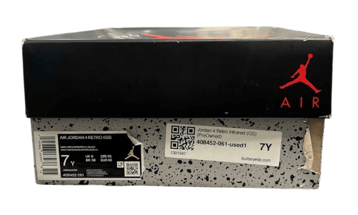 Jordan 4 Retro Infrared (GS) (PreOwned)