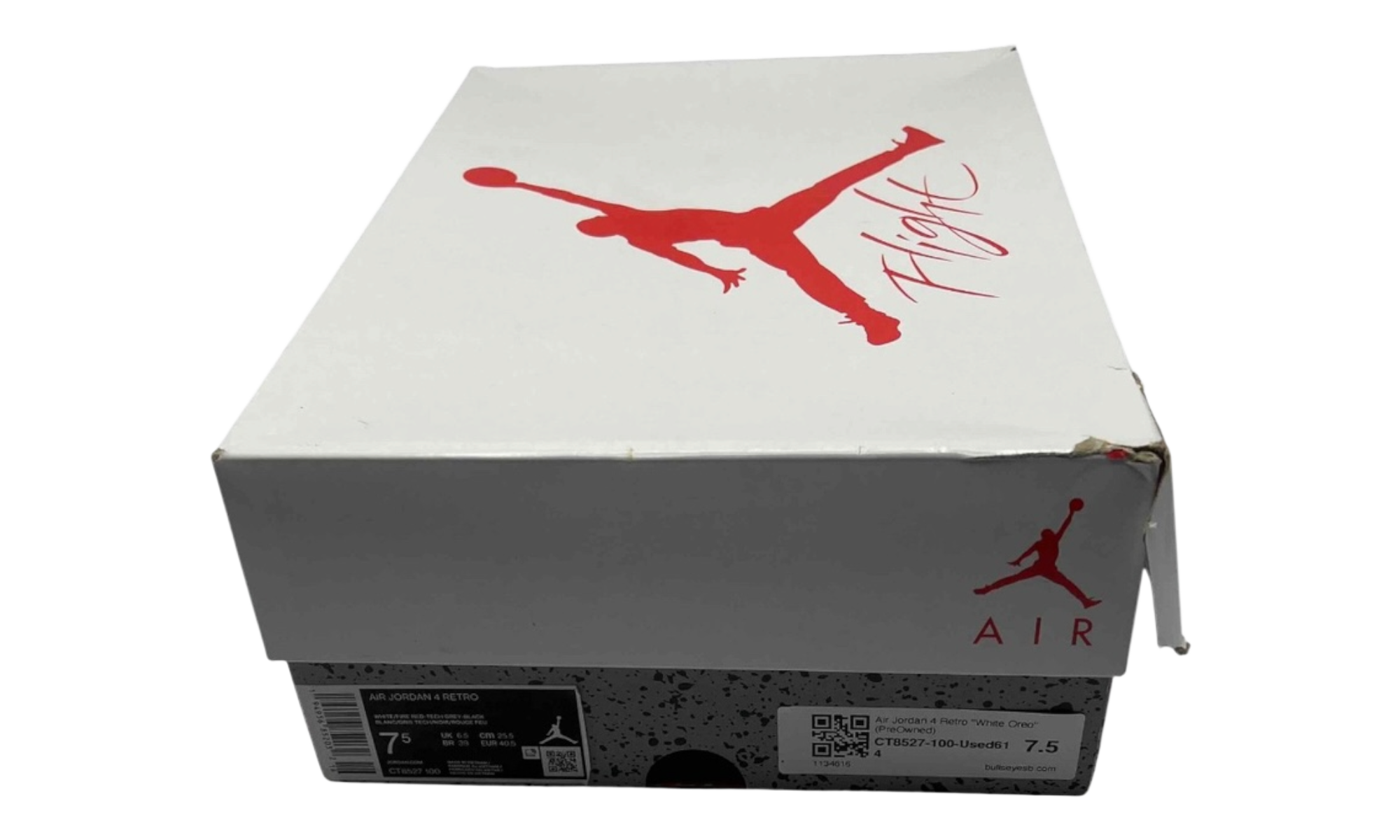 Air Jordan 4 Retro "White Oreo" (PreOwned)