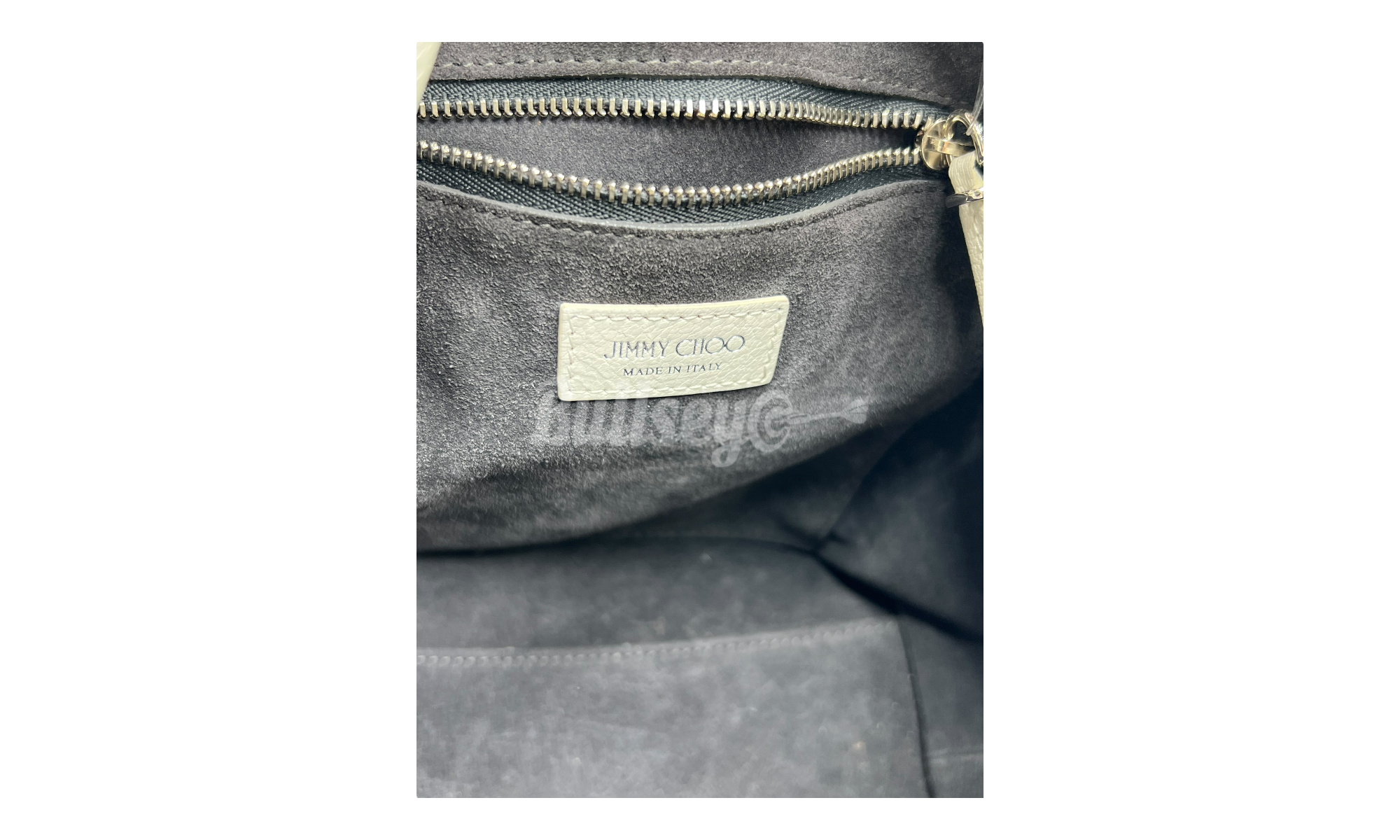 Jimmy Choo Bon Bon Bucket Latte Grainy Goat Leather Bucket Bag