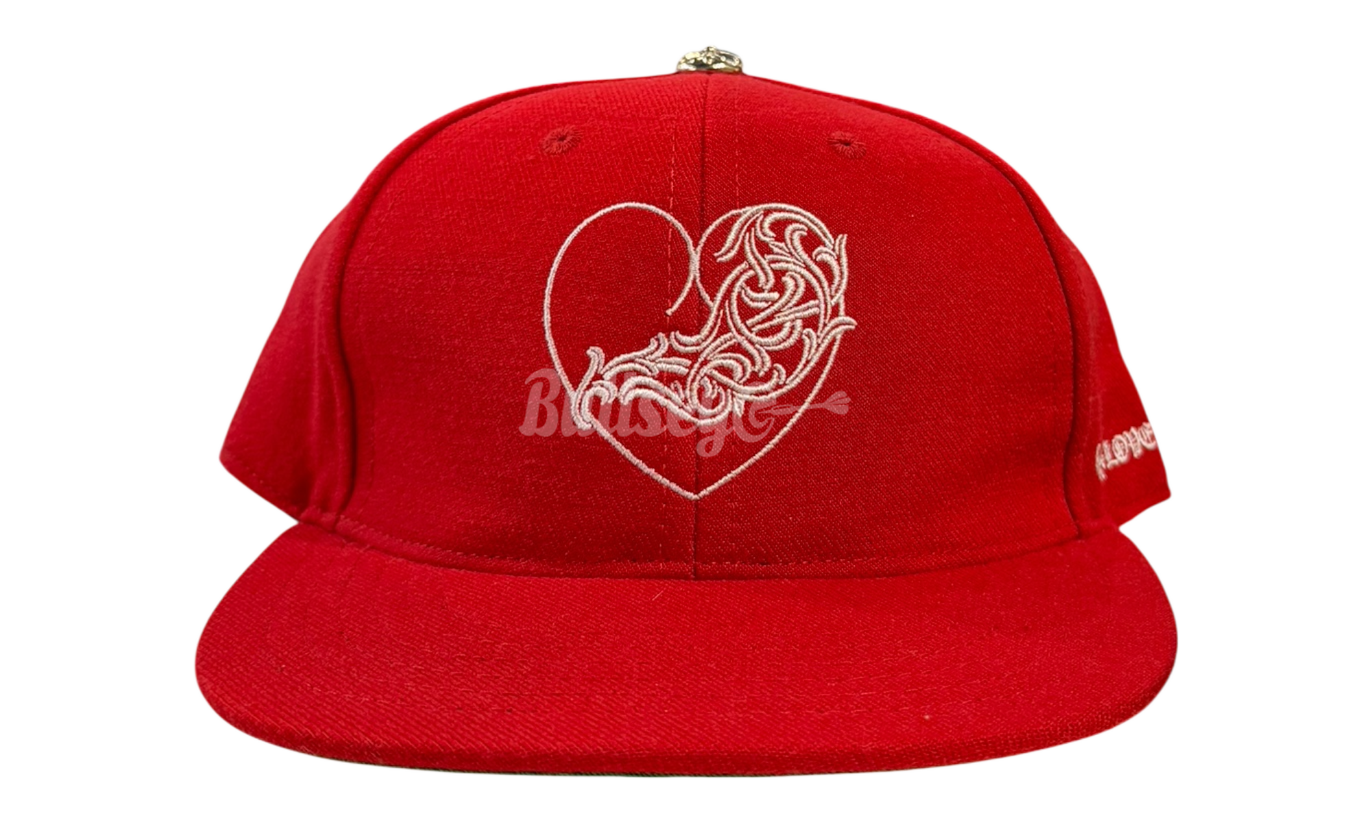 Chrome Hearts Red Love Trucker Hat
