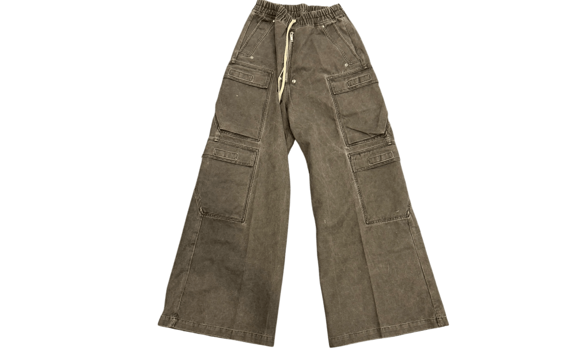 Rick Owens Double Cargo Jumbo Belas Pants Gravel