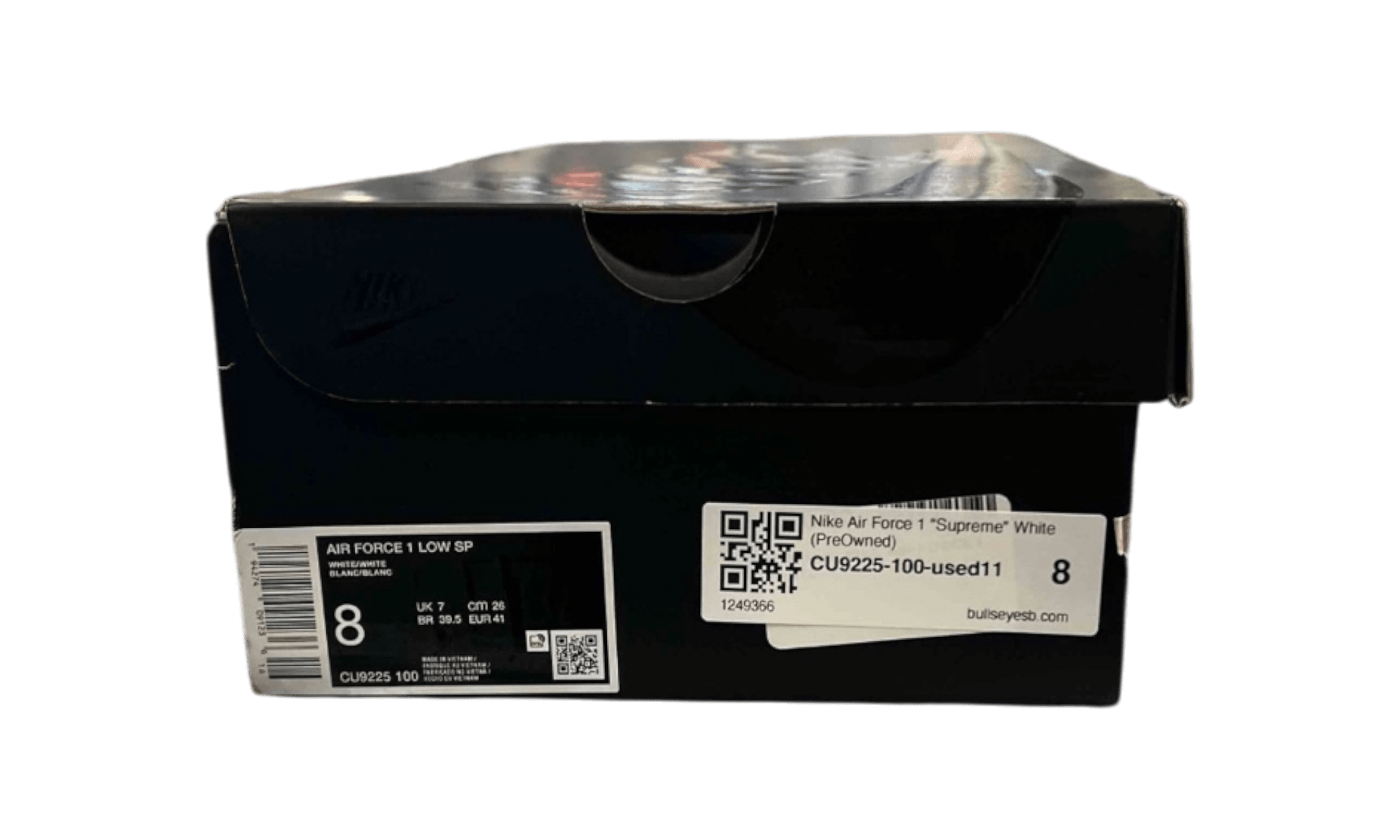 Nike Air Force 1 "Supreme" White (PreOwned)