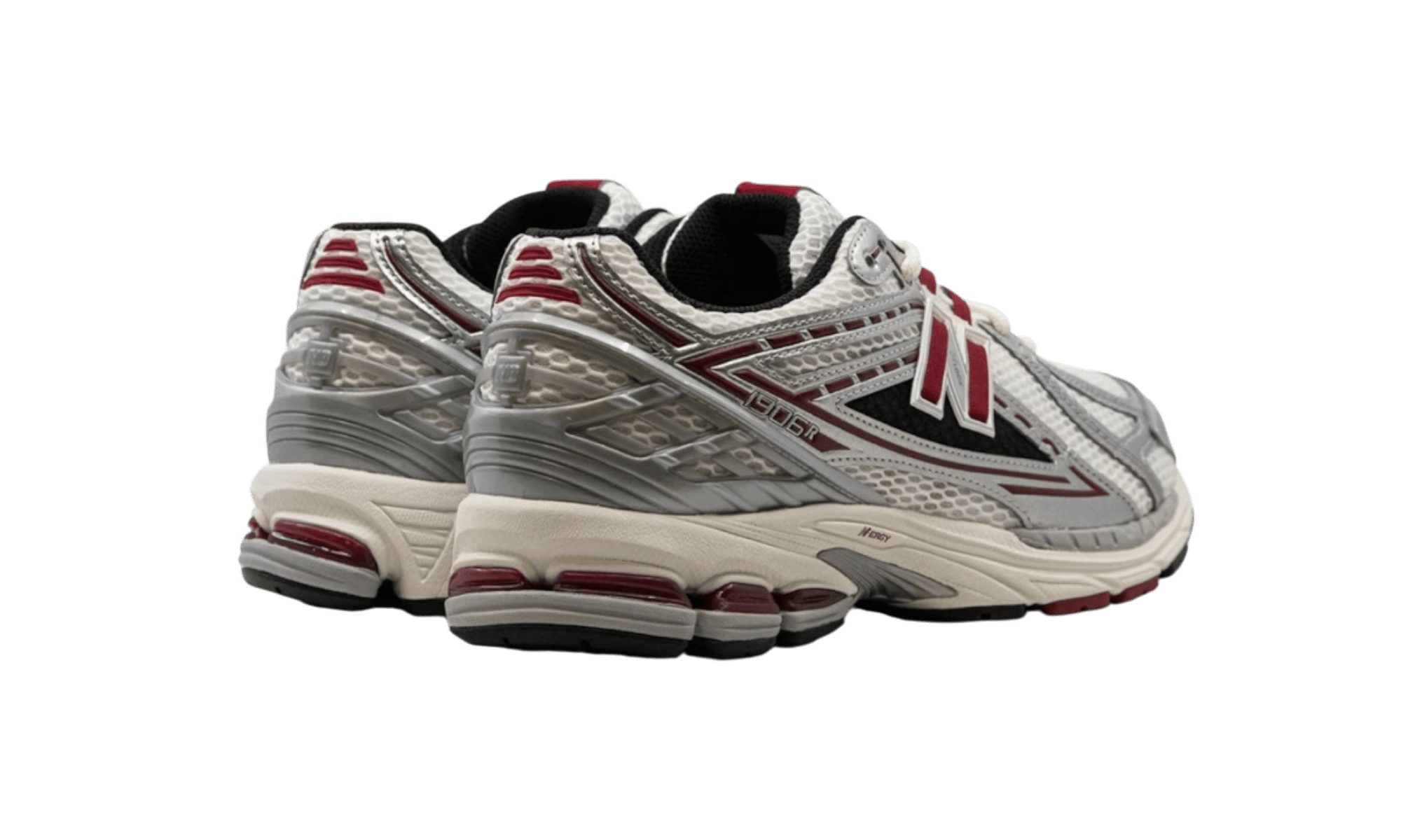 New Balance 1906R Silver Classic Crimson