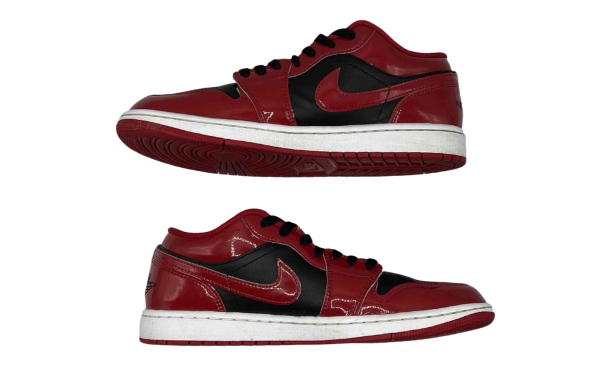 Jordan 1 Low SE Patent Varsity Red Black (PreOwned)