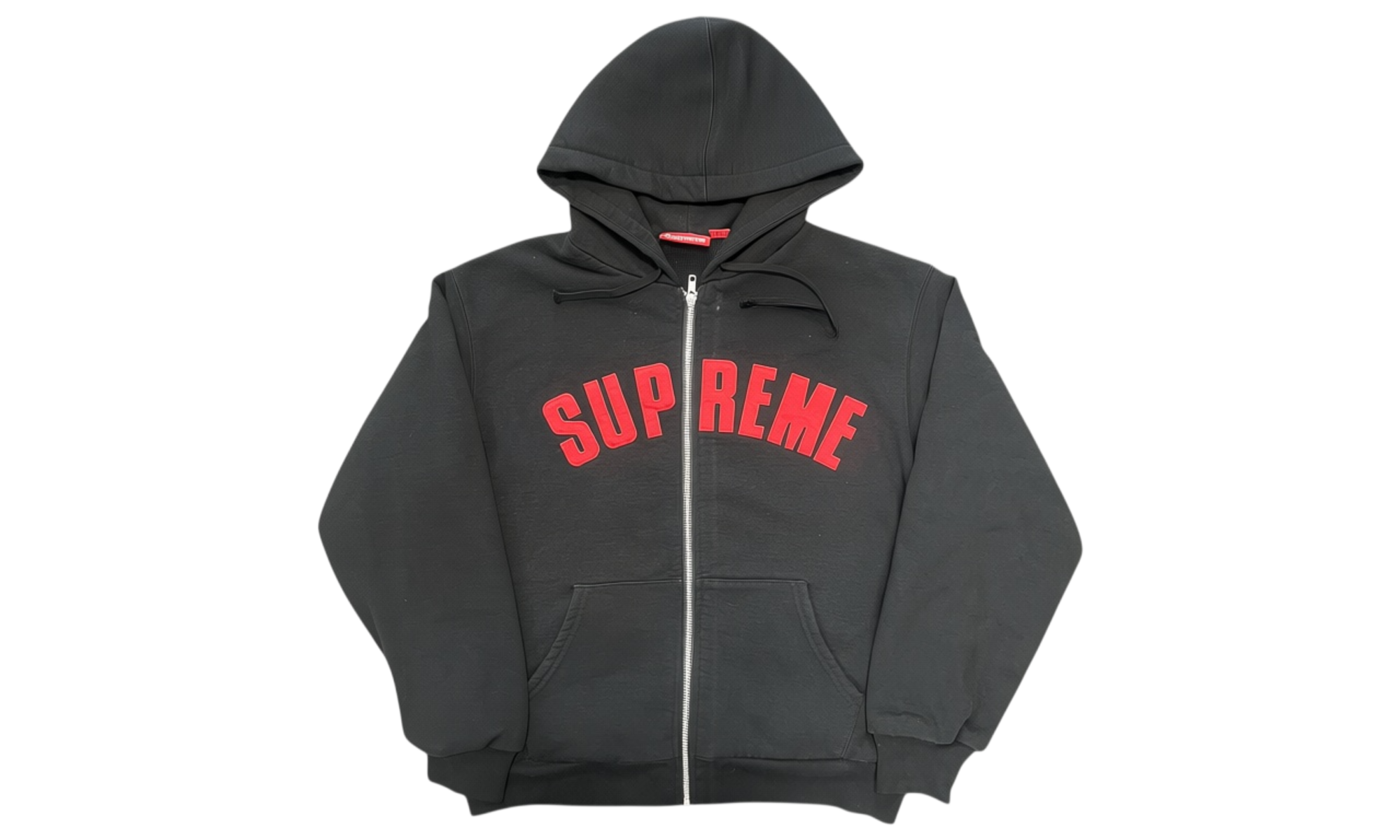 Supreme Arc Thermal Lined Black Zip Up (PreOwned)