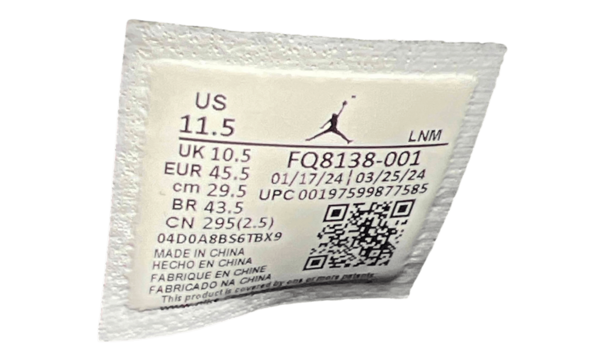 Jordan 4 Retro White Thunder (PreOwned)